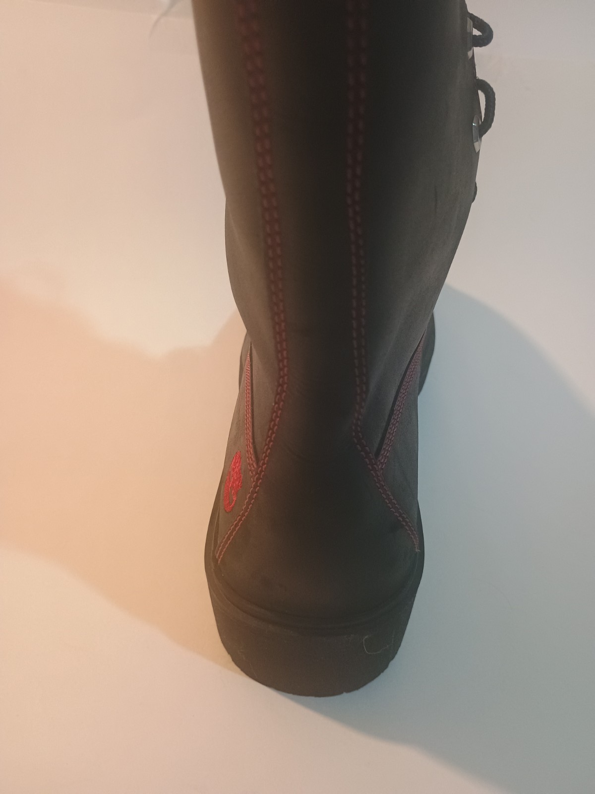 Timberland Premium DYO 14″ Tall Waterproof Boots Black/Red Women’s 11 NIB