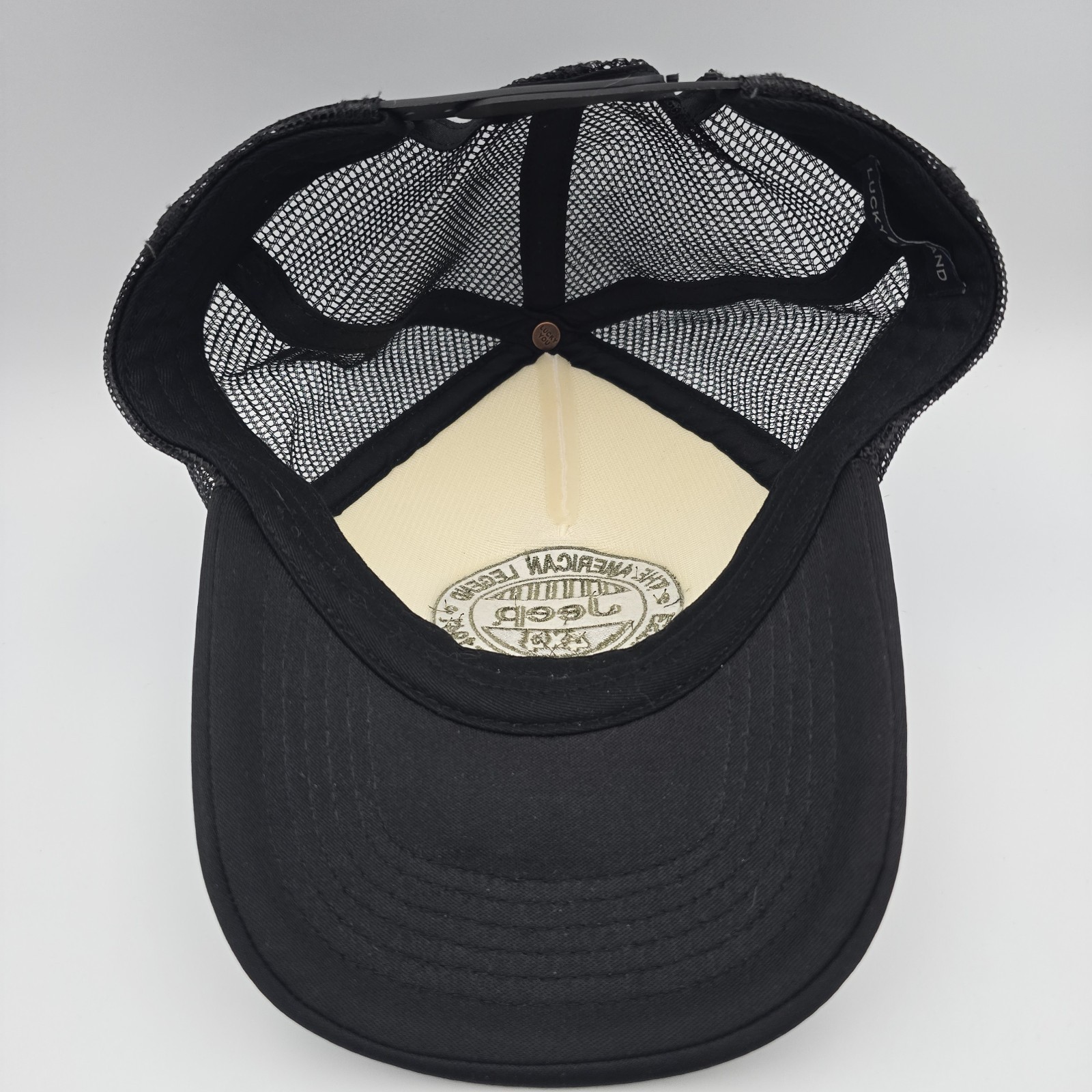Lucky Brand Jeep 4×4 The American Legged Trucker Adjustable Snapback Hat