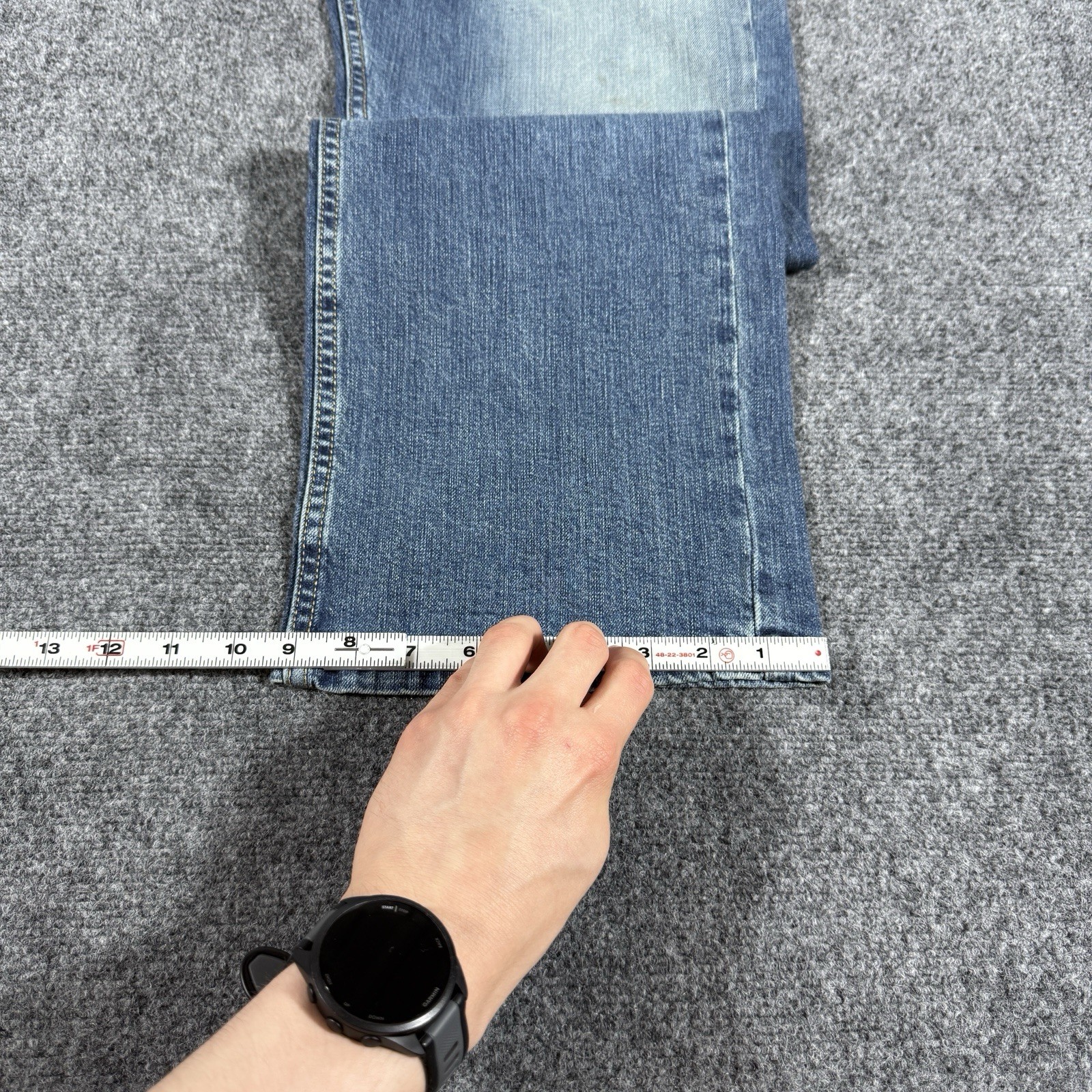 NWT Levi’s 559 Relaxed Straight Jeans Mens 36×32 Blue Medium Wash 100% Cotton