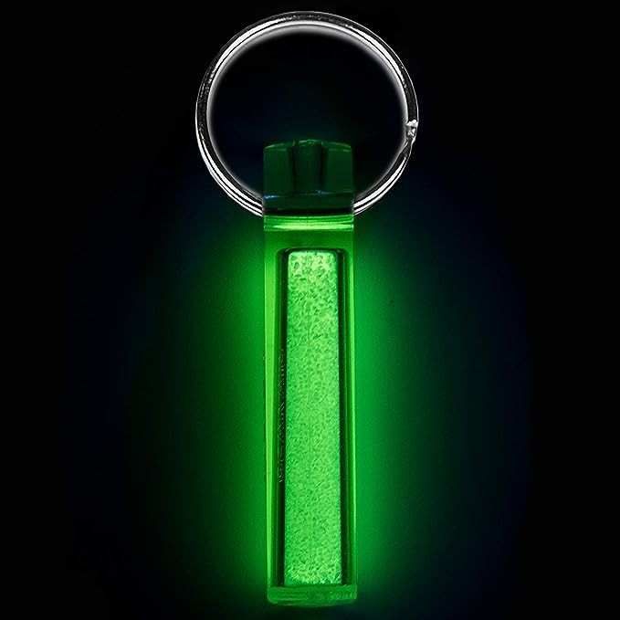 Gear Aid Ni Glo Glow-in-the-Dark Gear Marker Keychain Solar Light Source Camping