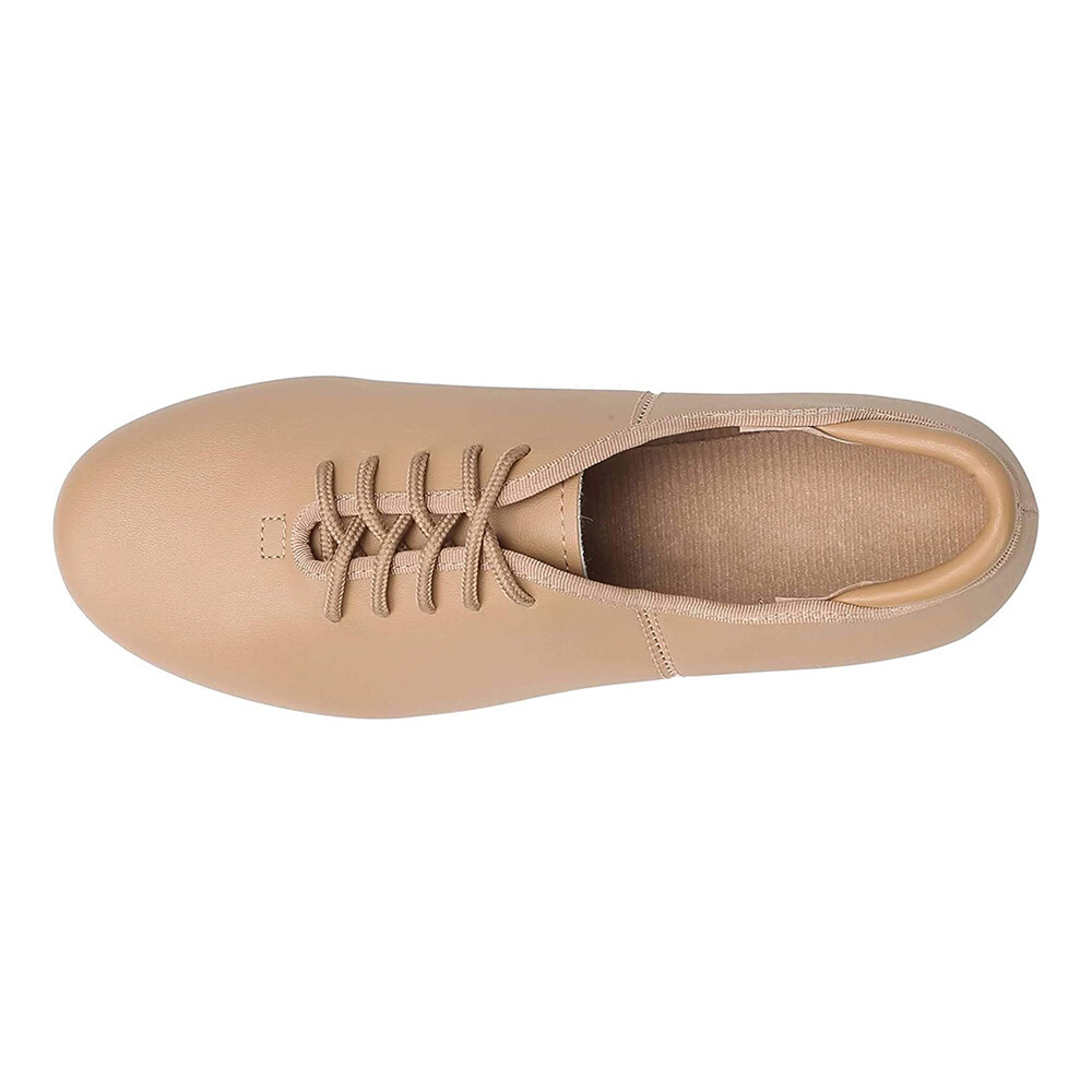 Linodes Synthetic Leather Lace Up Tap Shoe Dance Shoes for Women and Men