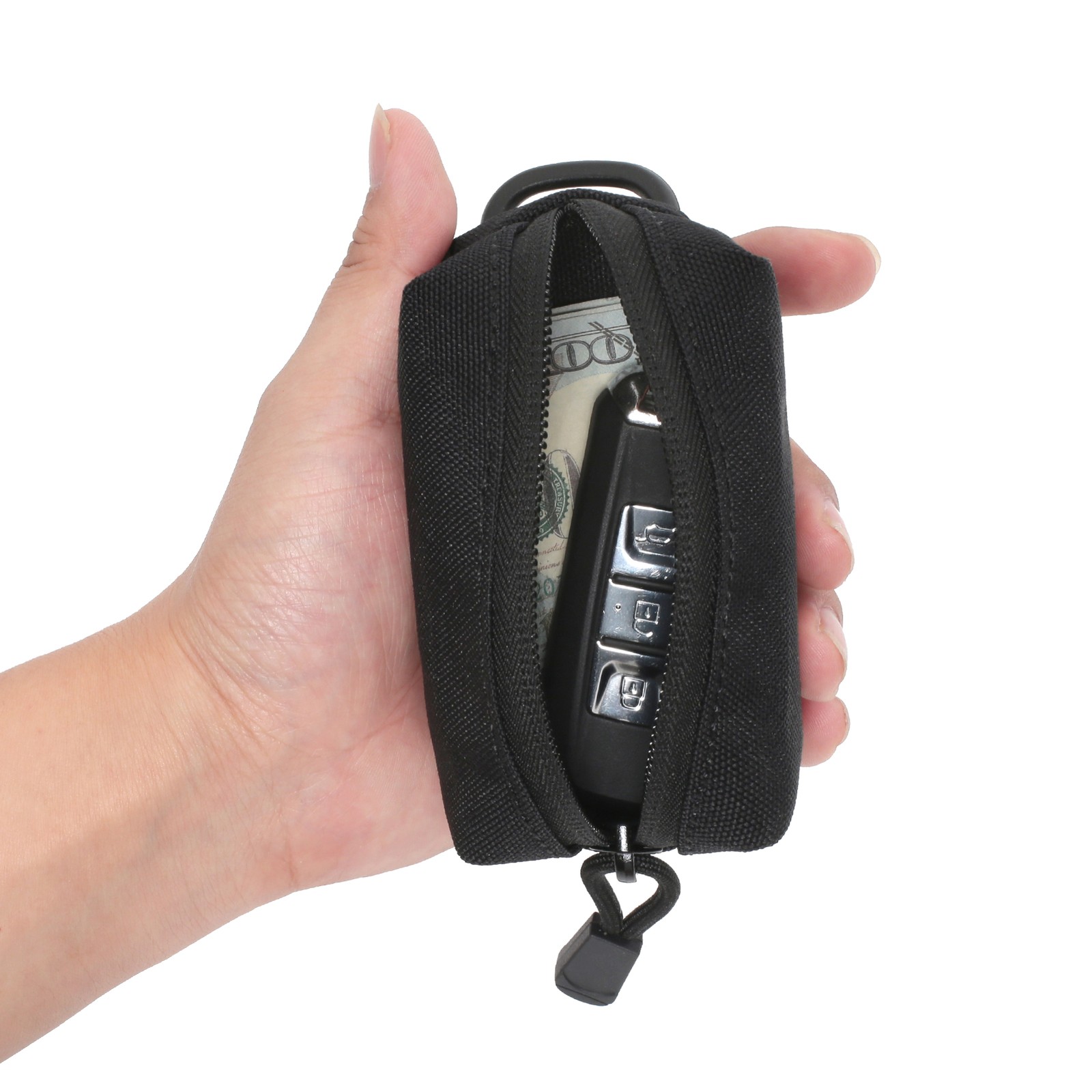 Tactical Compact EDC Pouch Utility Zipper Mini Pocket Organizer Bag for Camping