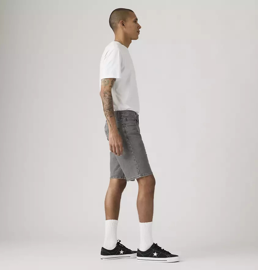 Levi’s 405 Standard 10″ Men’s Shorts – Greyscale – Grey – Length 10 NEW