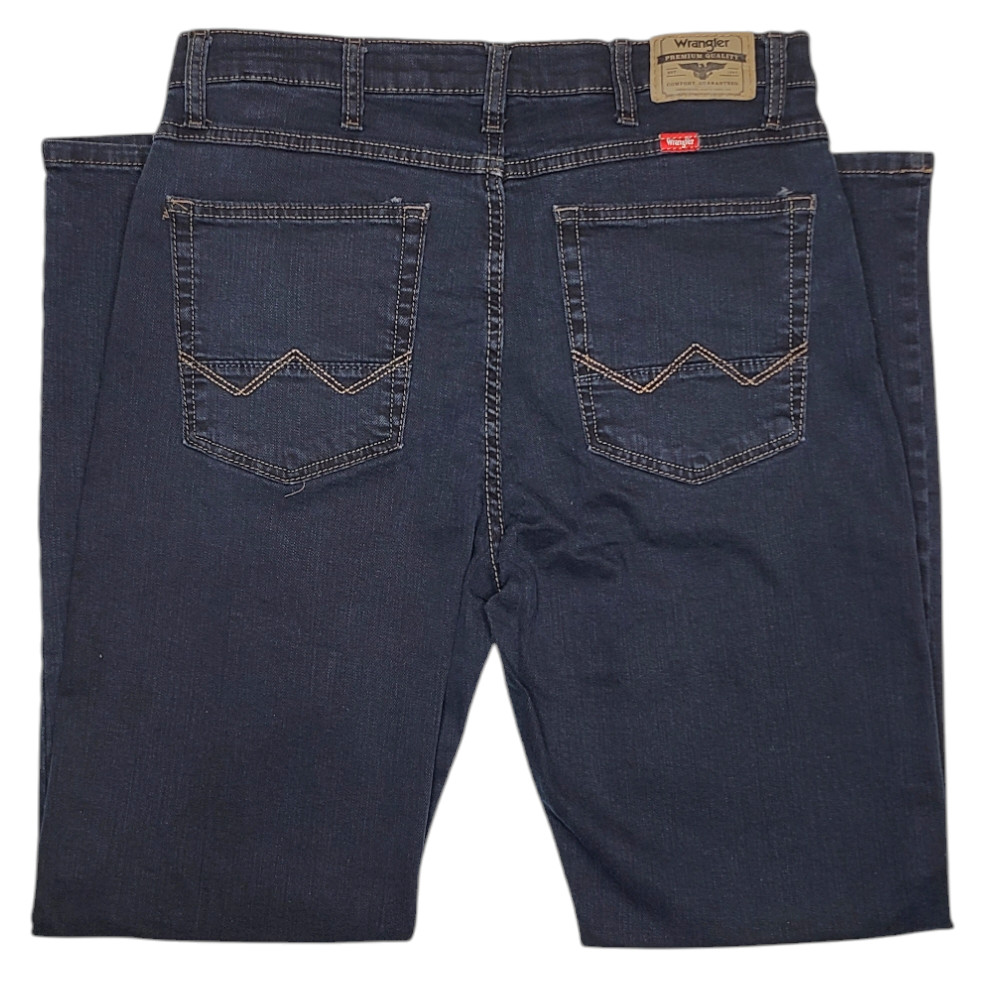 Wrangler #11657 NEW Men’s Straight Fit Stretch Jeans