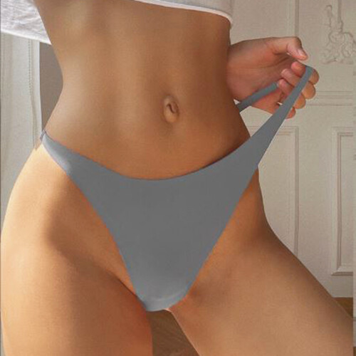 5 Packs Lot Sexy Womens Seamless Panties Lingerie G-String Thong Brief Underwear