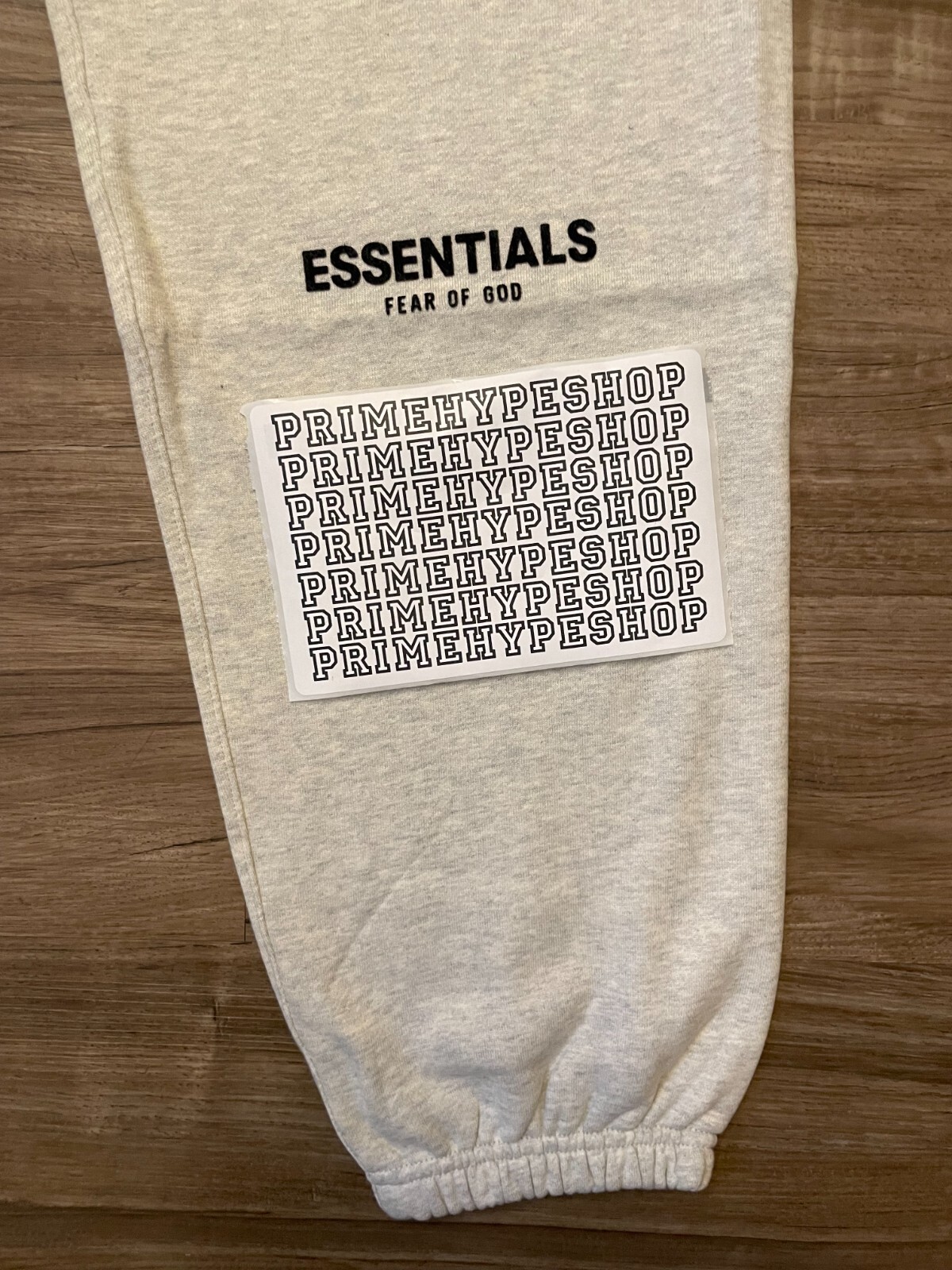 NEW Fear of God Essentials Set Hoodie & Sweatpants Light Oatmeal Size XXS-XL