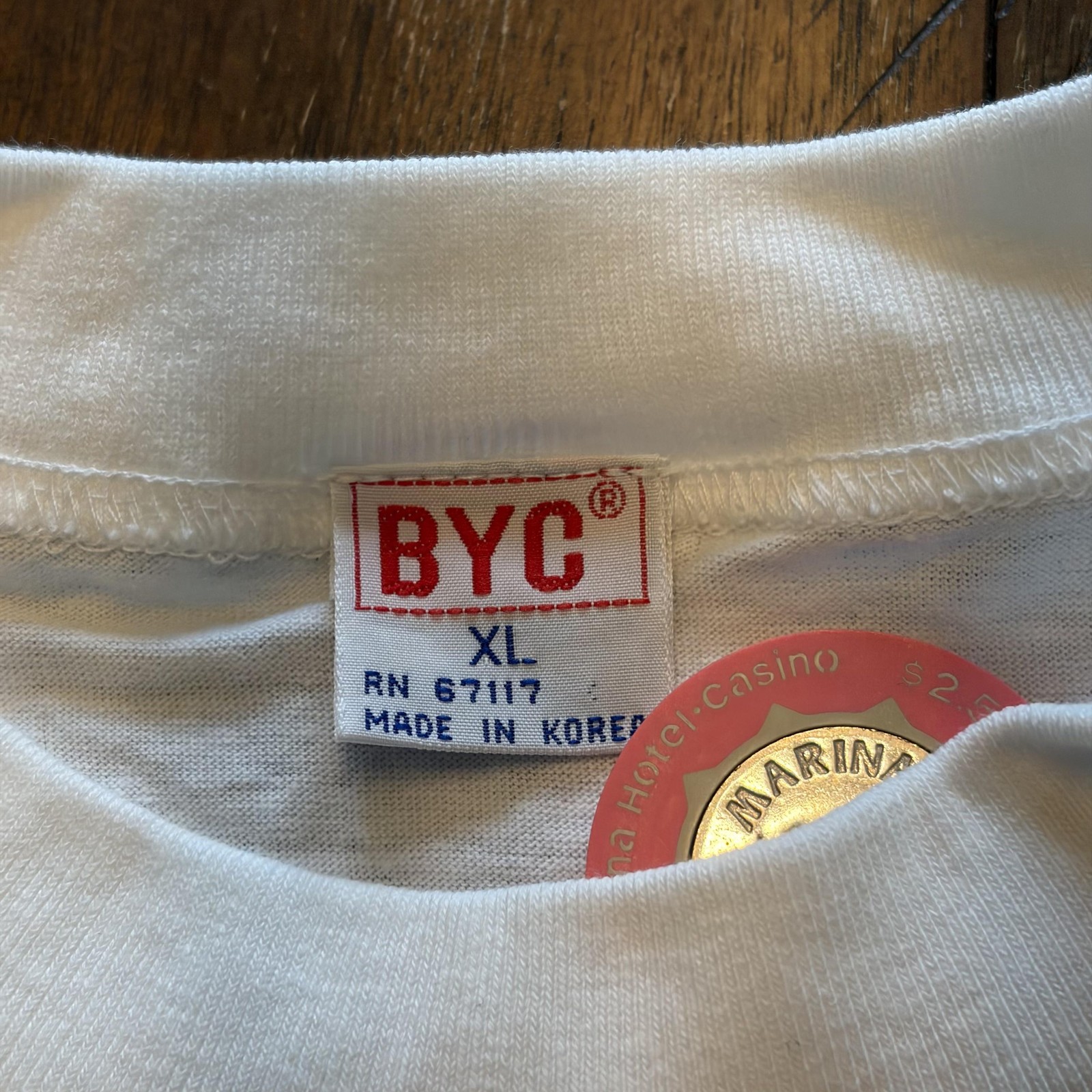 Vintage BYC California Map Shirt Mens XL White Surfing Bear Graphic Tee T-Shirt