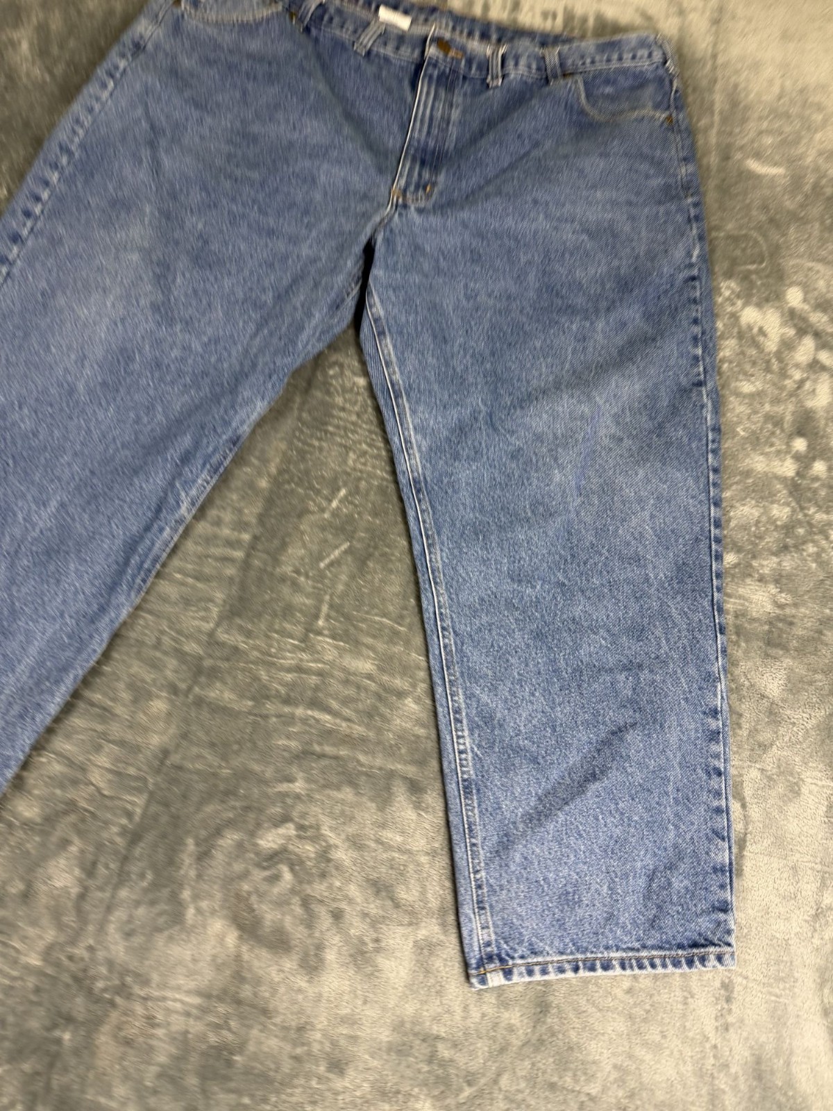 Carhartt Mens Relaxed Fit Blue Denim Jeans B17 DST 48×28