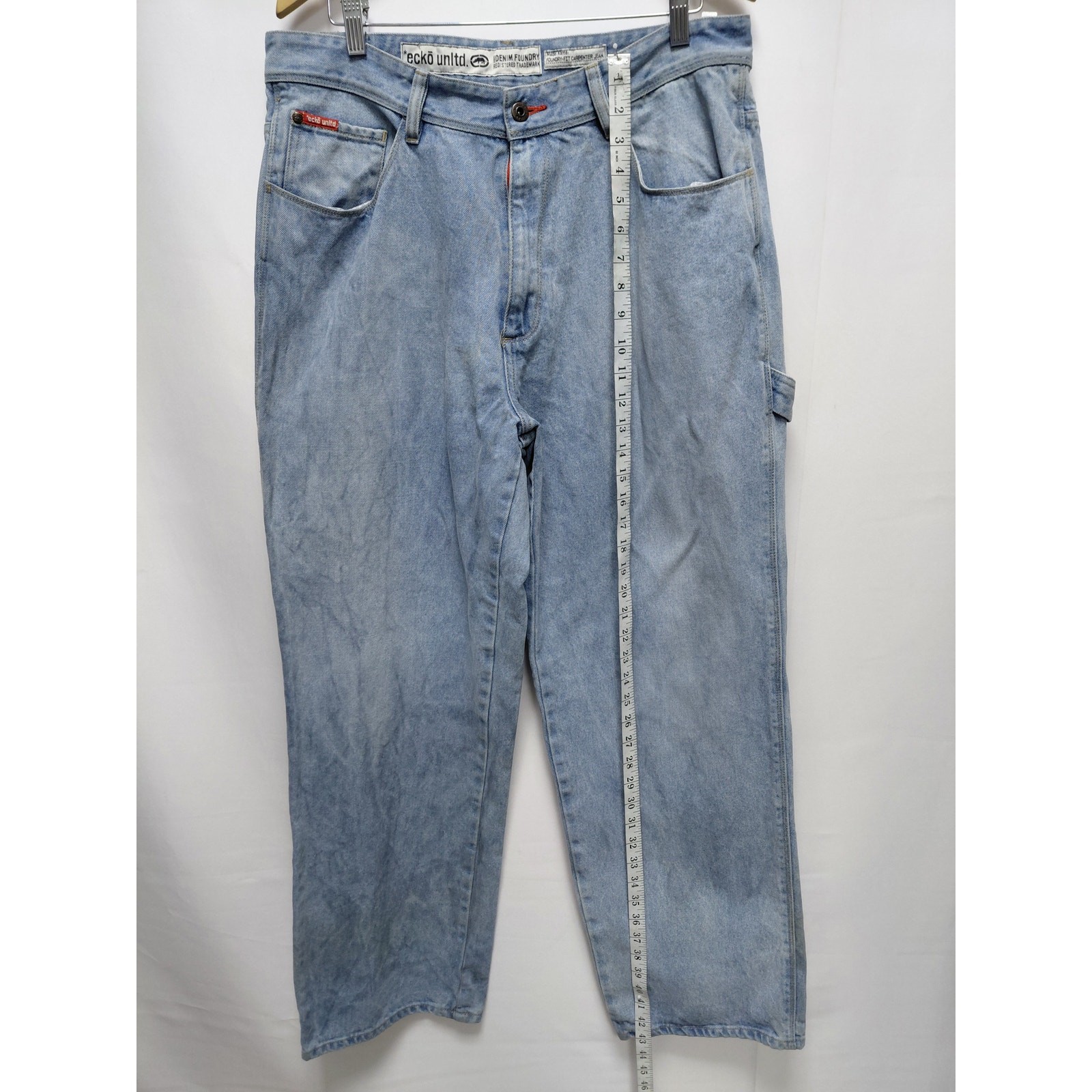Ecko Unlimited Denim Jeans Light Wash Mid (10-12 in) Relaxed Men Size 34