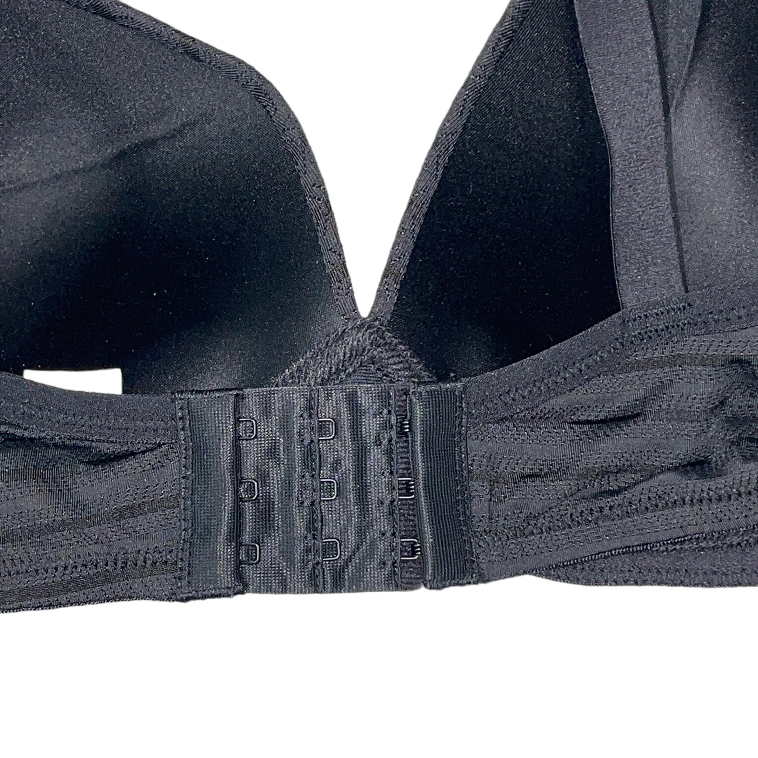 Warner’s Bra Wirefree Lift Jacquard Striped Textured Padded Lined Contour RN1101