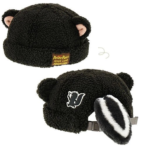 Tokyo Disney Peter Pan Lost Boys Curly Skunk Ear Bucket Hat – from California