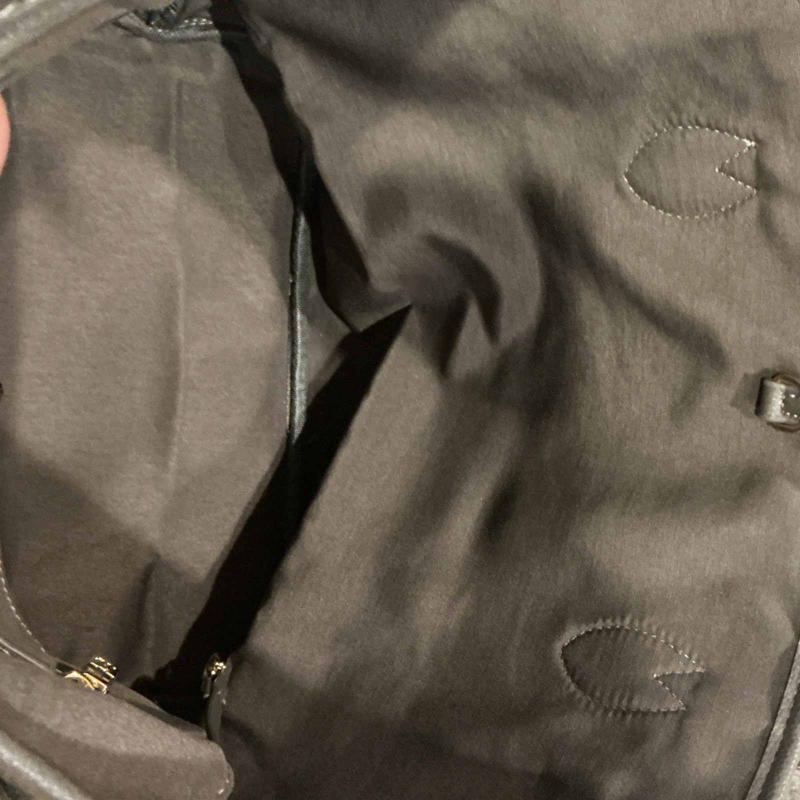 Louis Vuitton Empreinte Monogram Gray Neverfull MM Tote w/ Pouch Gold HW