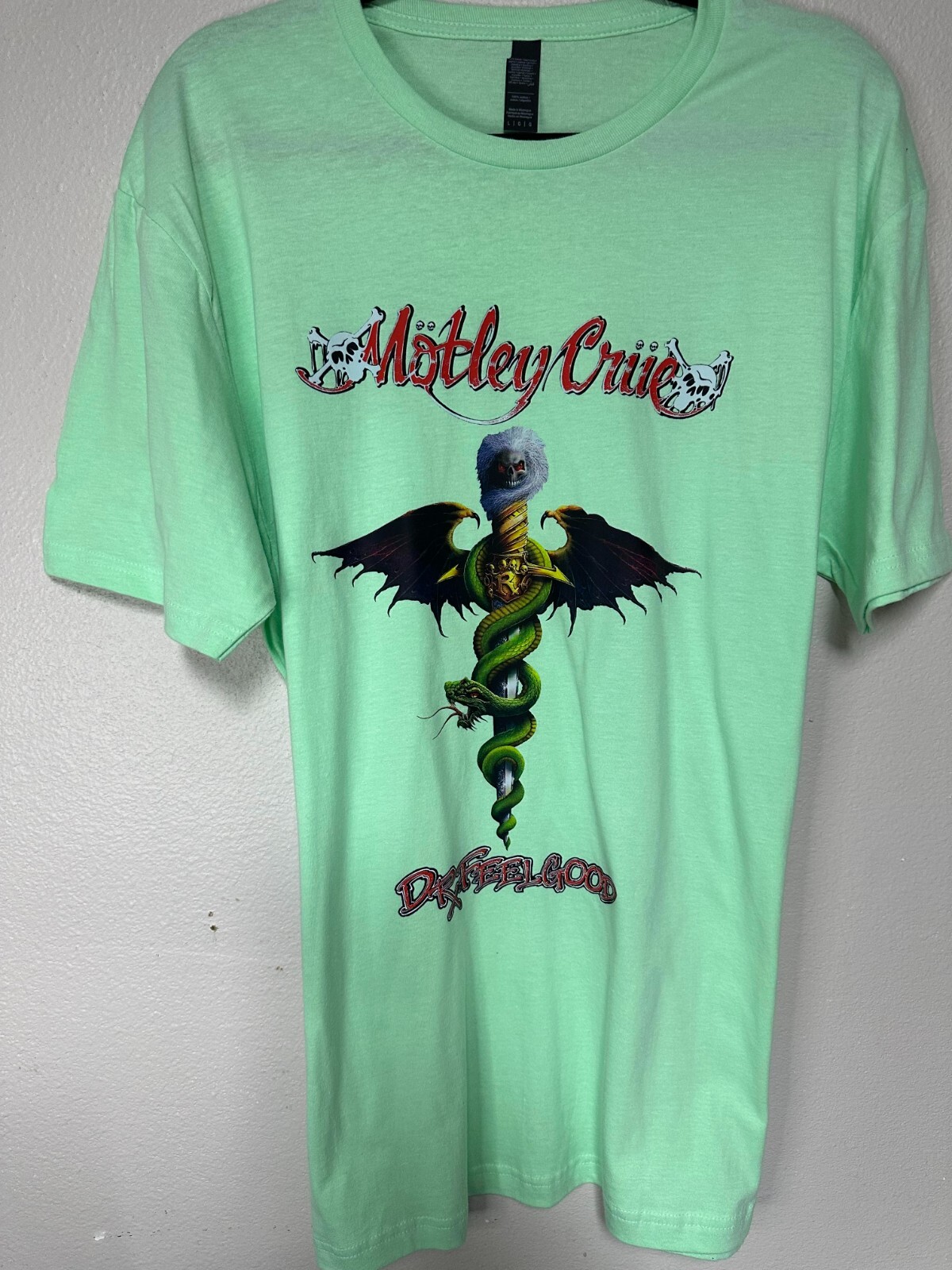 Motley Crue Dr. Feelgood T-Shirt **NEW**