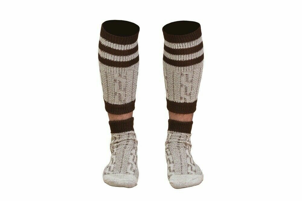 Men New Scottish Irish Highland Long Kilt Hose Socks Green White Black All sizes