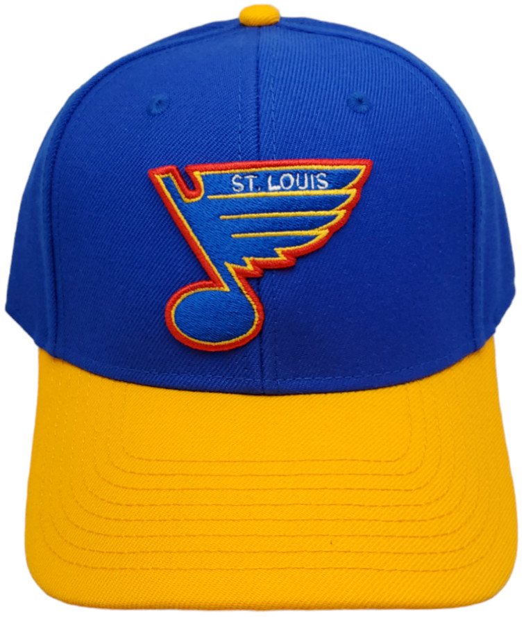 St. Louis Blues Snapback Cap Stitched Logo 2-Tone Dome
