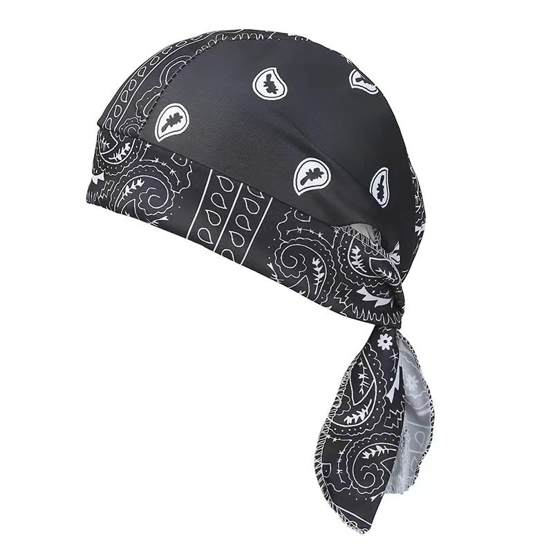 Elastic Motorcycle Wrap Biker Du Bandana Paisley Doo Rag Head Skull Cap Durag US