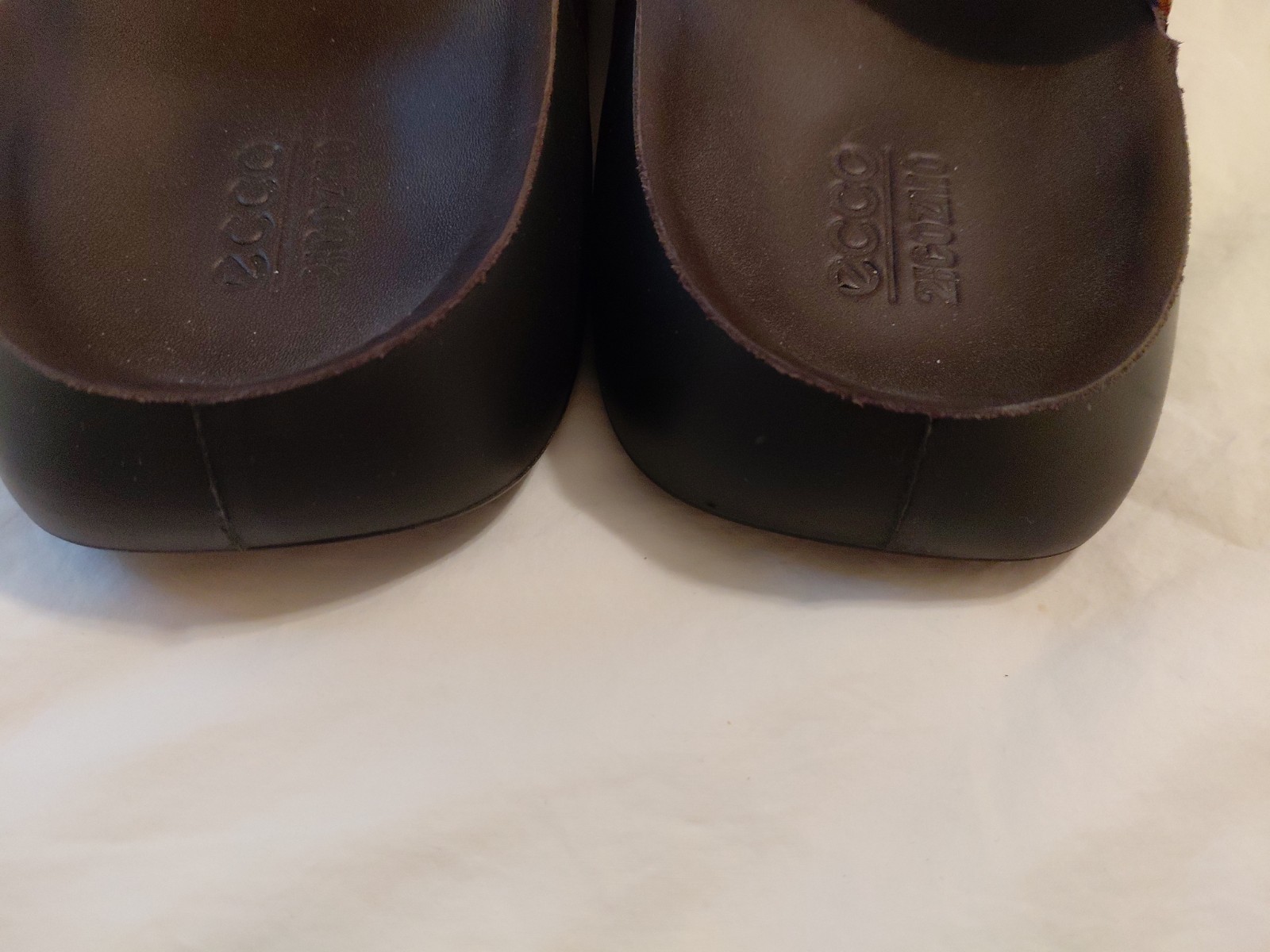 Ecco Men’s 2nd Cozmo Two Band Slide Sandal Brownish 12 NEW