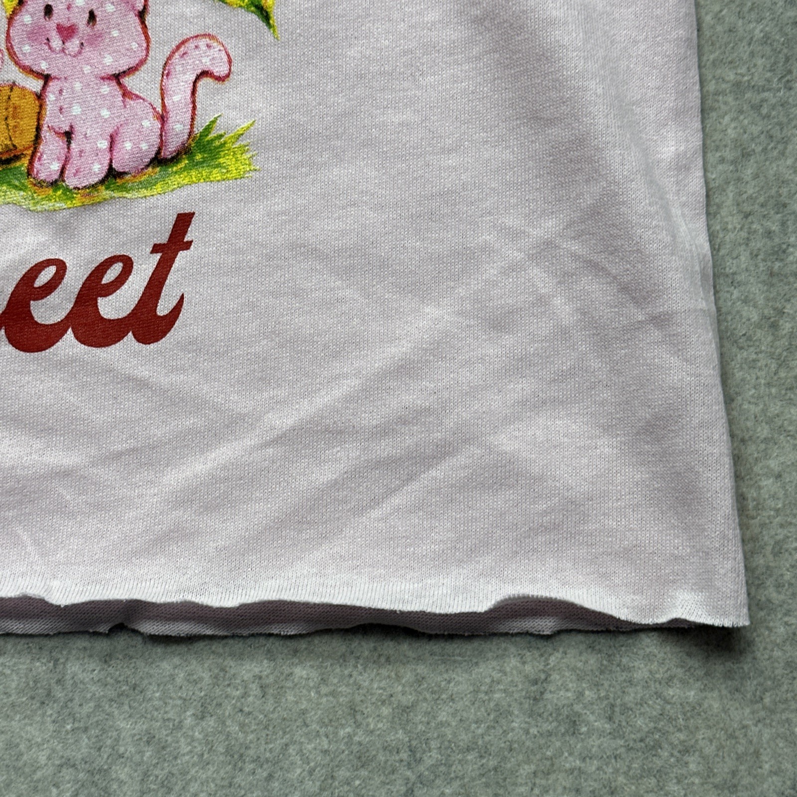 WOMENS STRAWBERRY SHORTCAKE SHORT SLEEVE GRAPHIC T-SHIRT “LIFE IS SWEET” XS NWOT