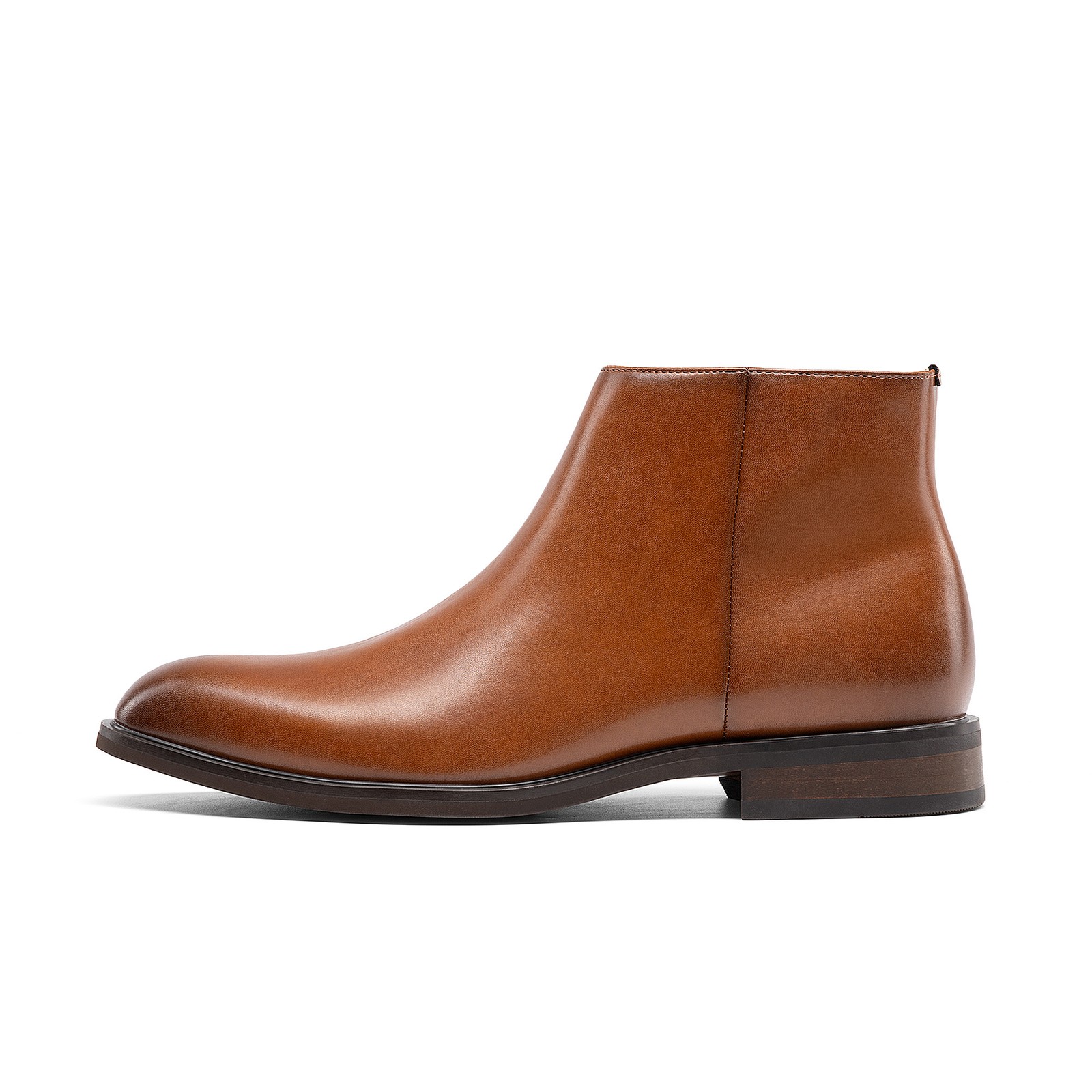 Men’s Chelsea Boots Zip Fashion and Comfort Ankle Dress Boot for Wedding Party