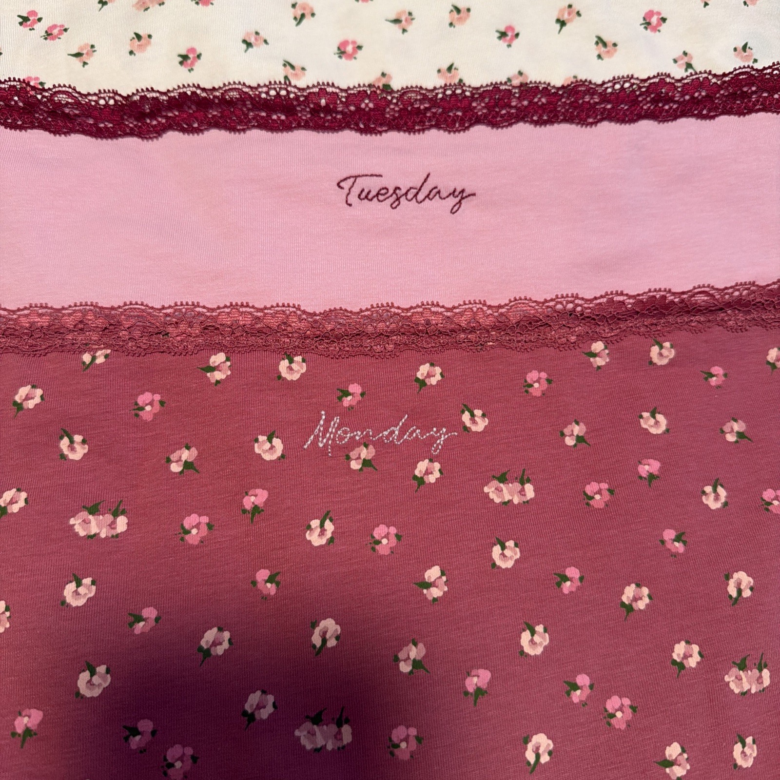 Next 7 Days of The Week Cotton US 14 Panties NWOT