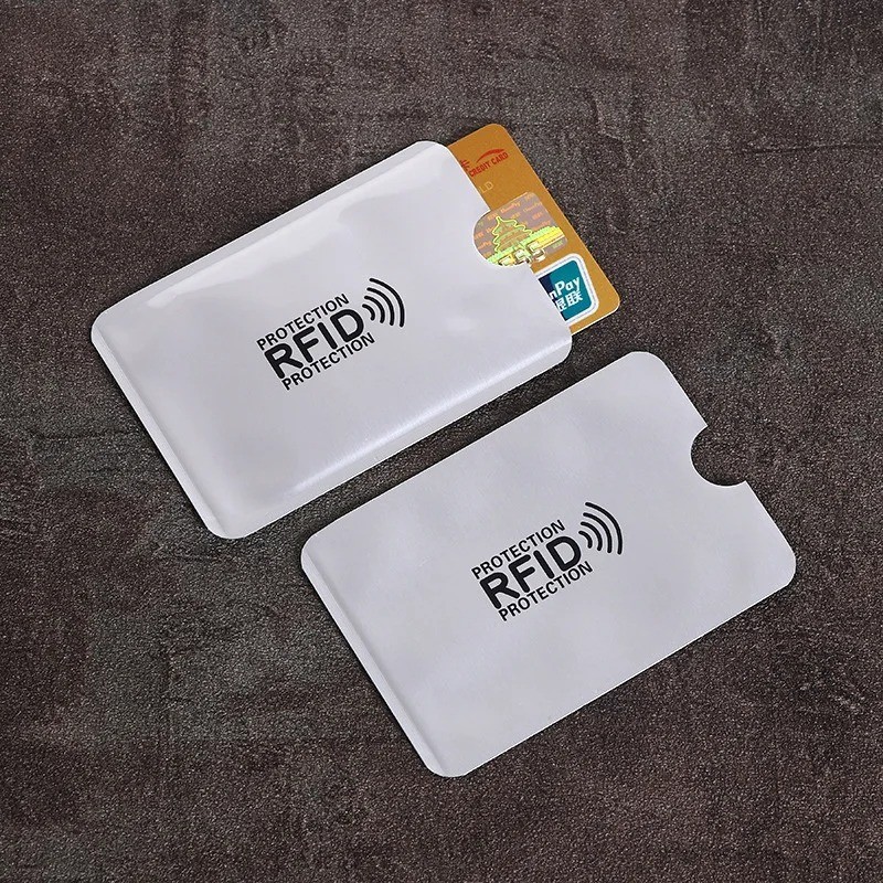 10PCS Anti RFID Blocking Card Sleeve-Secure Credit/Debit Card Holder ID Wallet
