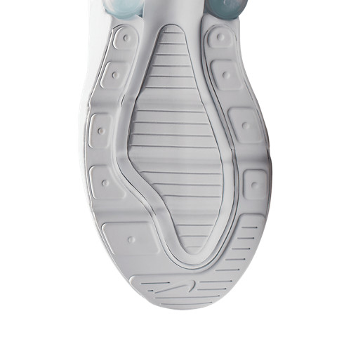 Nike Air Max 270 White Metallic Silver 943345-103 Size 4Y-7Y Boys Kids Women New
