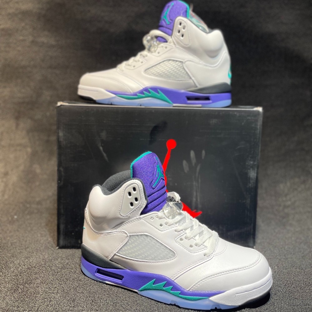 AJ 5 Retro Grape 2025 HQ7978-100 Men Size