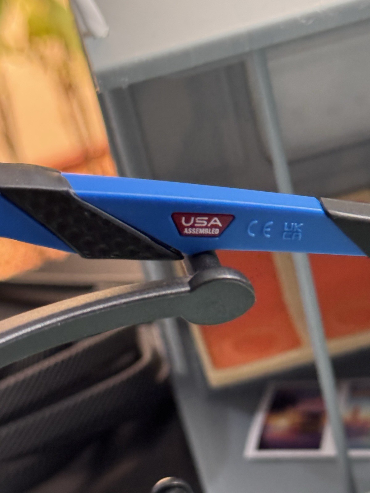 Oakley Space Encoder Matte Primary Blue Sunglasses – Prizm 24K – MINT IN BOX