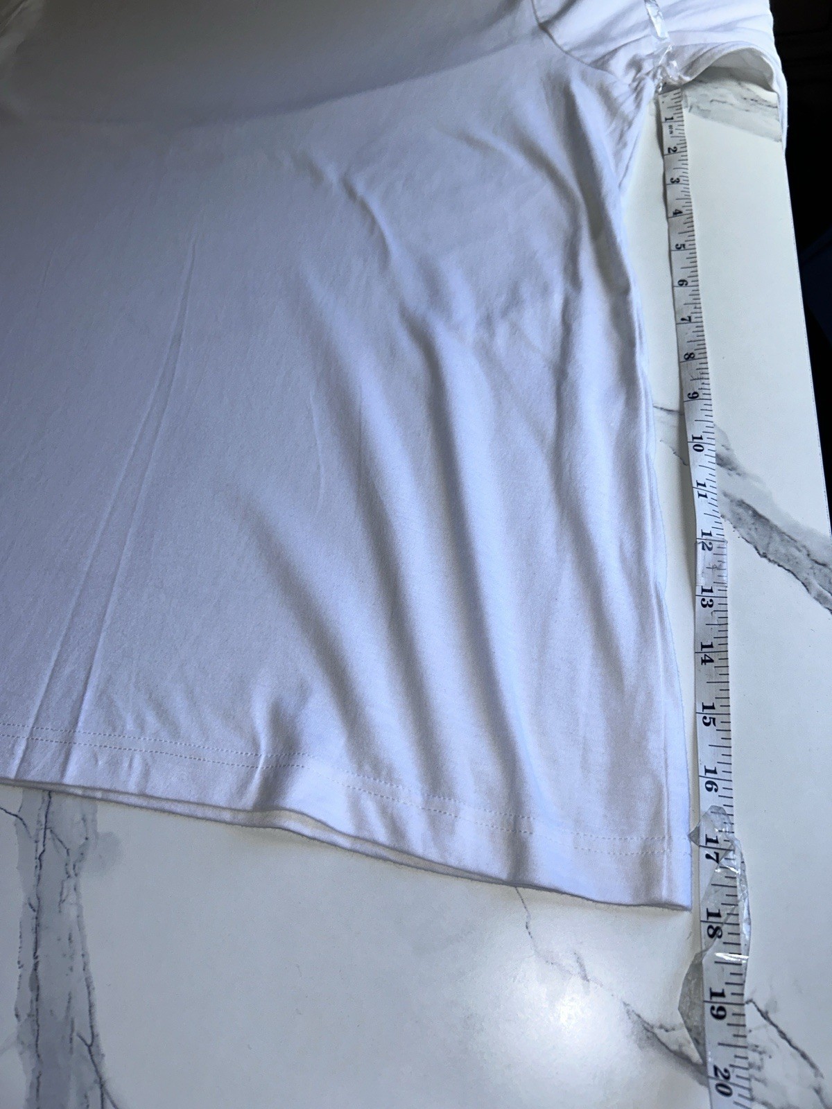 Lot of 2 American Apparel Womens 2XL White Long Sleeve Tee 100% Cotton, NWOT
