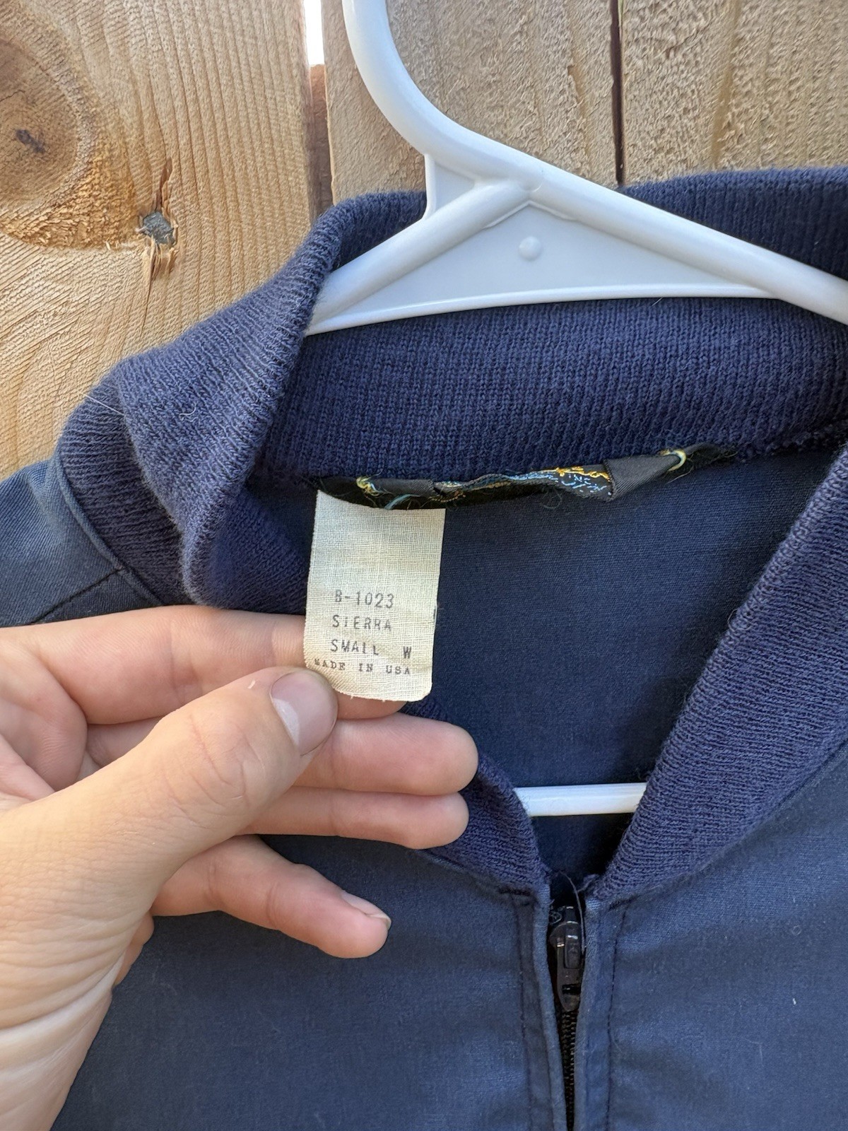 1960s Champion Men’s Michigan Bomber Jacket Zip Up Small, authentic running man