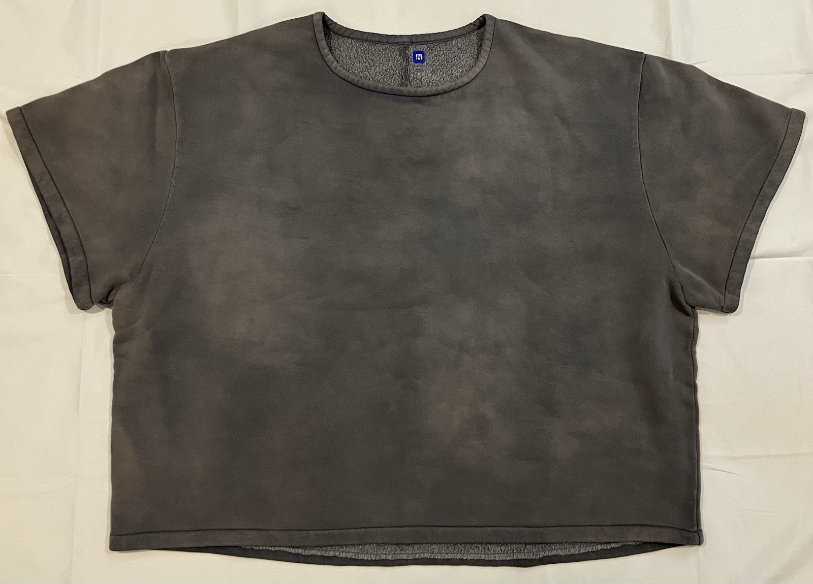 Yeezy x GAP mensz M Yoke Fleece Tshirt “Pavement” FW21 ***RP$200***