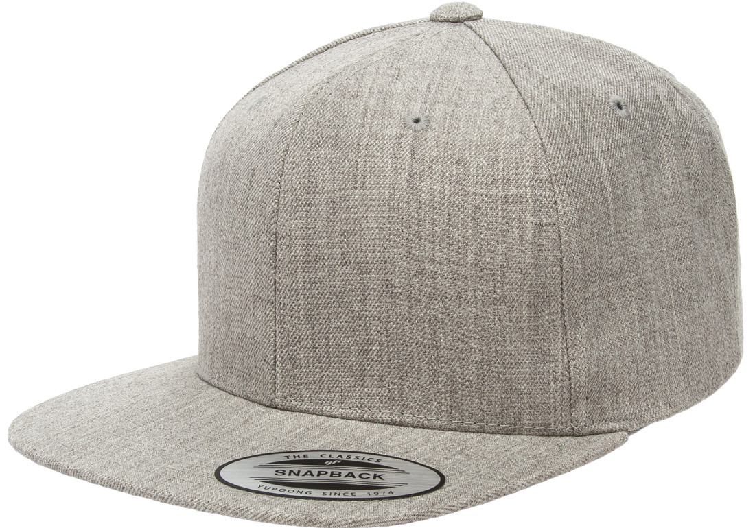 Yupoong Classic Snapback Hat Baseball Cap Plain Blank Snap Back 6089 Adjustable