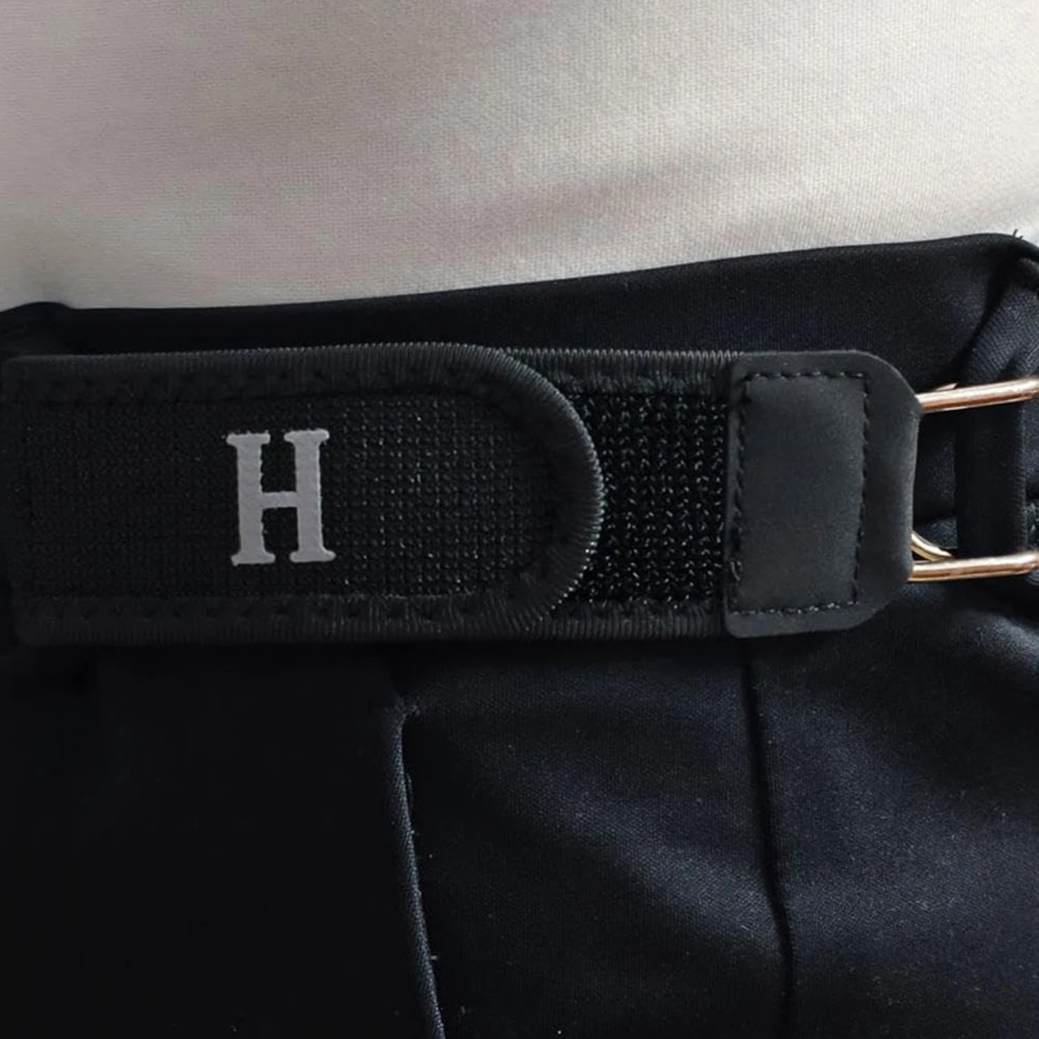 Elastic Belt Hook Waist Metal Invisible Tactical Buckle-Less Closure 1/2PCS