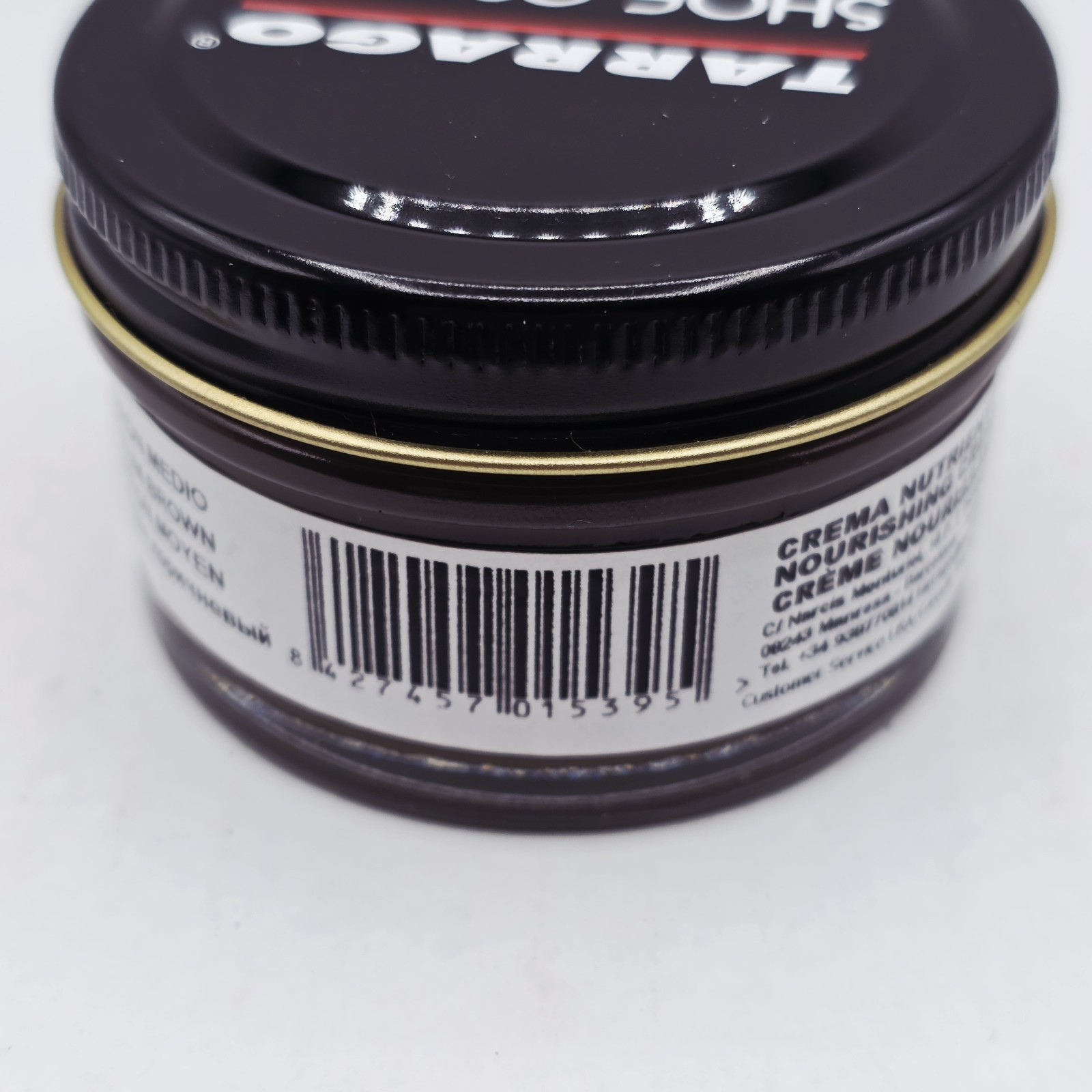 Tarrago Shoe Polish # 39 Medium Brown Cream Leather Protector 1.76 oz. 50ml Boot