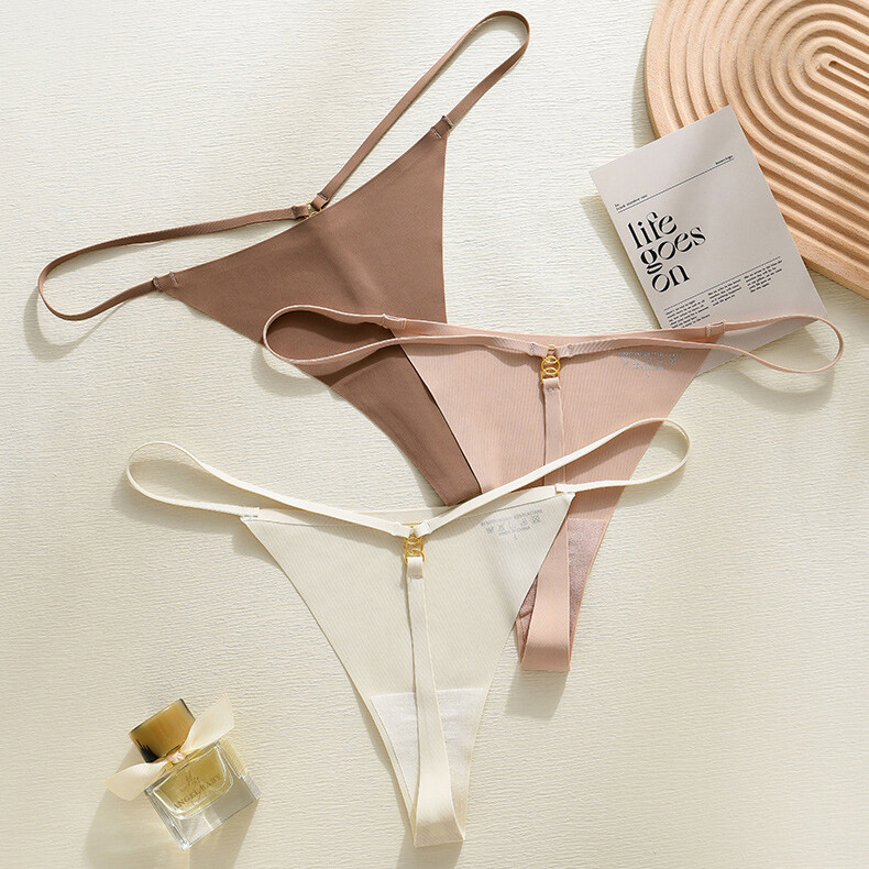 Lot 5 Pcs Womens Sexy Seamless Panties Thongs G string Bikinis T back Lingeries