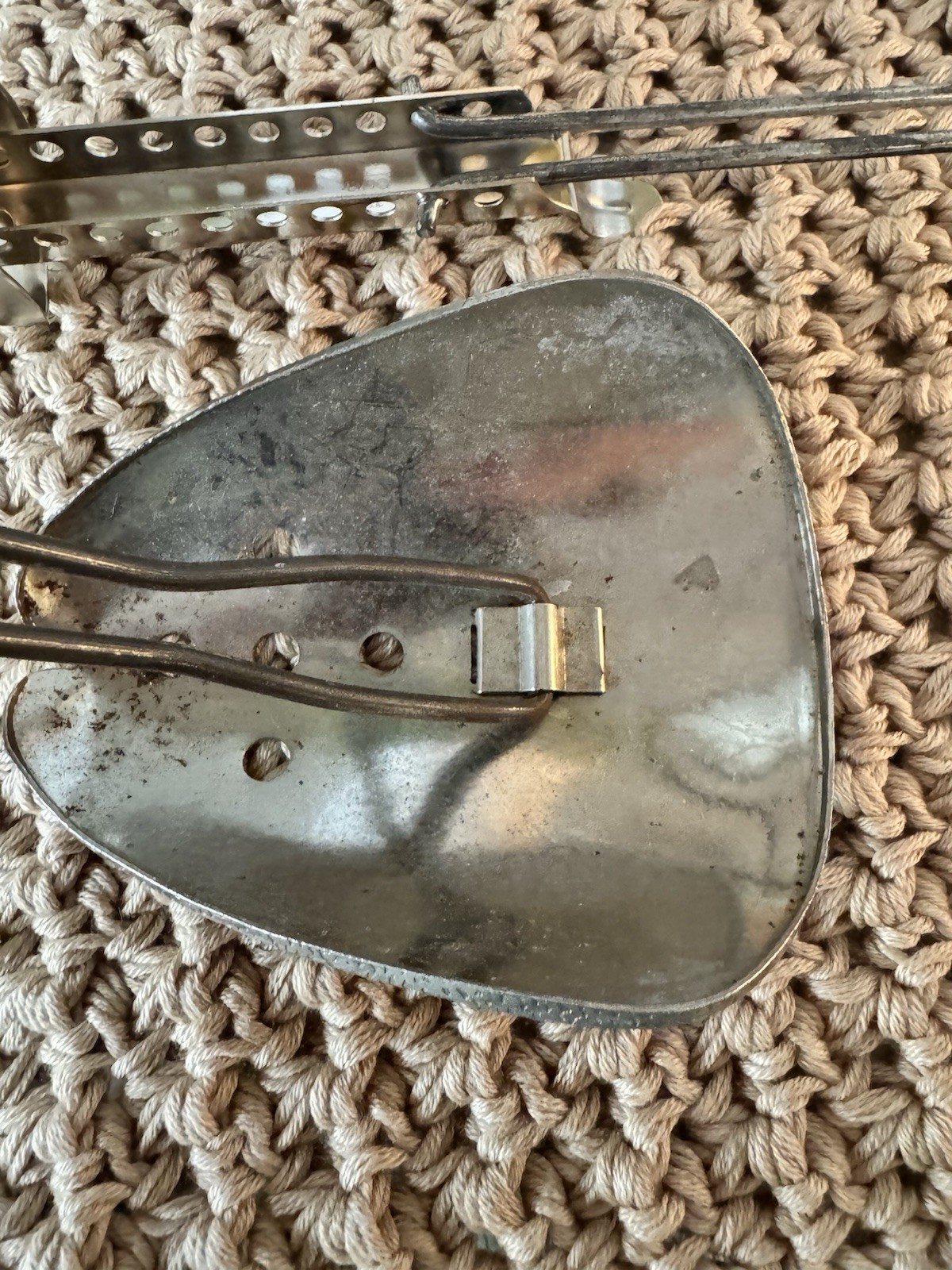 Vintage EKCO USA Adjustable Metal Shoe Stretchers Shoe Trees Pair Mens Womens