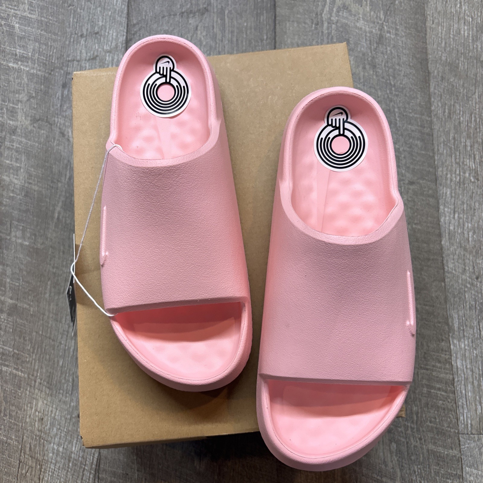 Nike Calm Slide 2.0 Soft Pink Size 4Y NIB