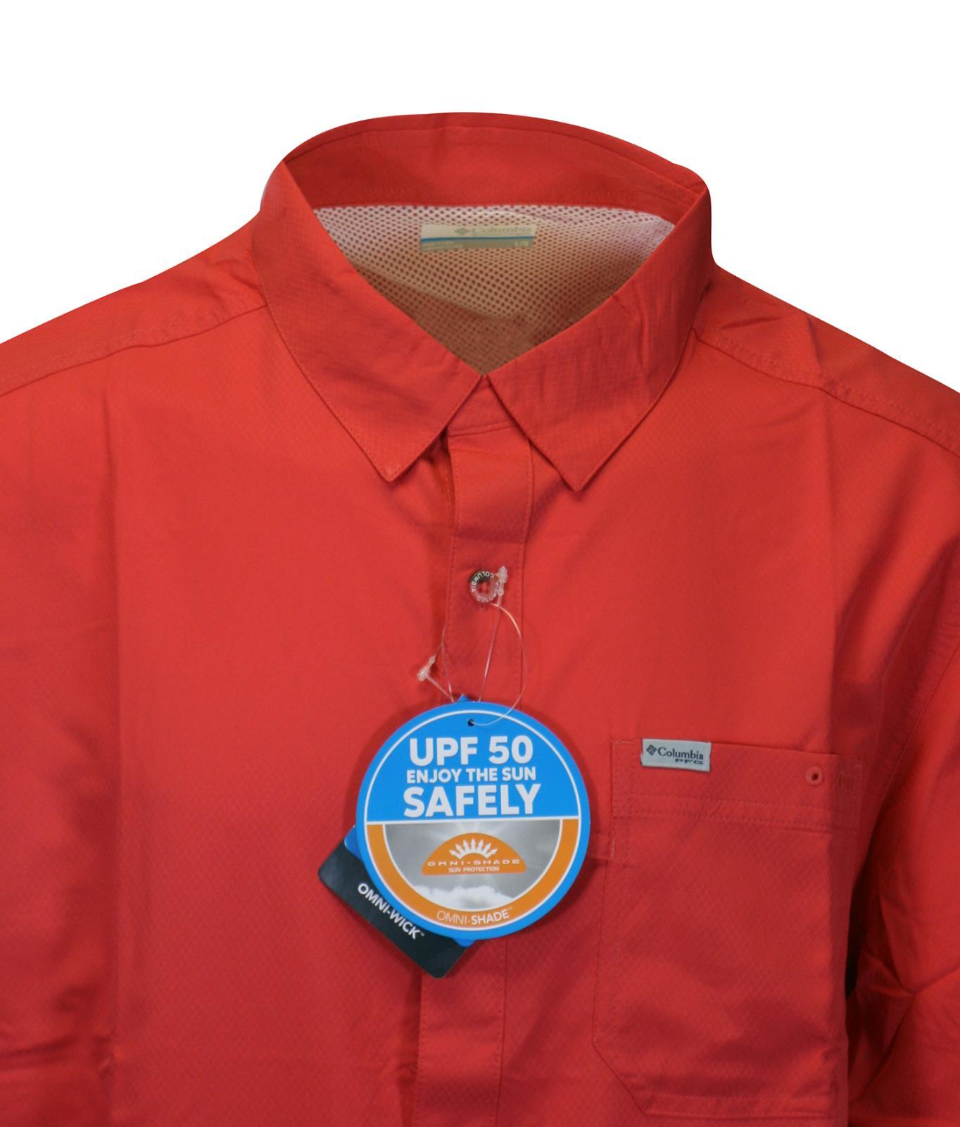 Columbia Men’s Shirt Slack Tide PFG Camp Shirt UPF 50 S/S