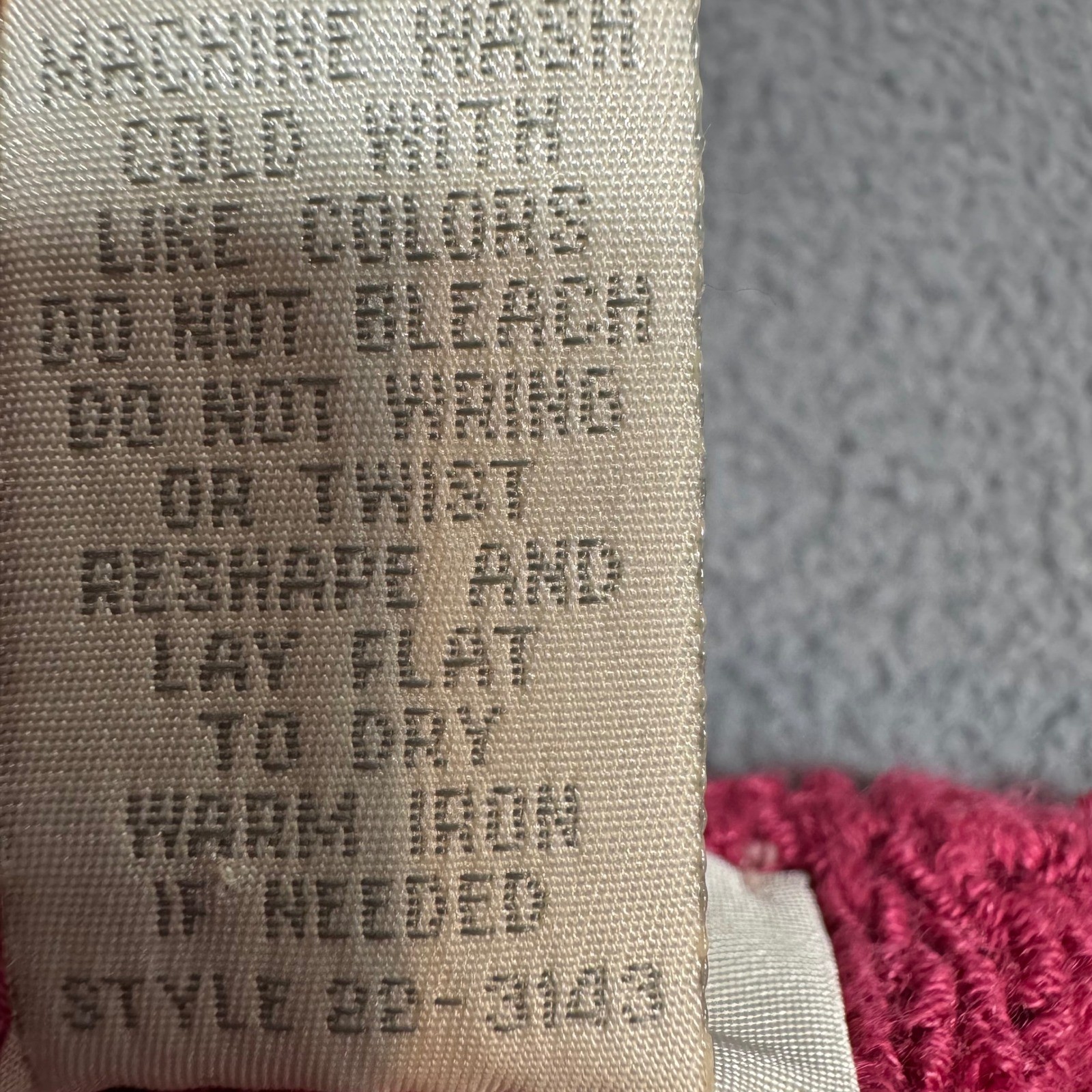 Vtg J Jill Tank Top Lagenlook Loose Fit Cotton Linen Knit Sleeveless XL Pink