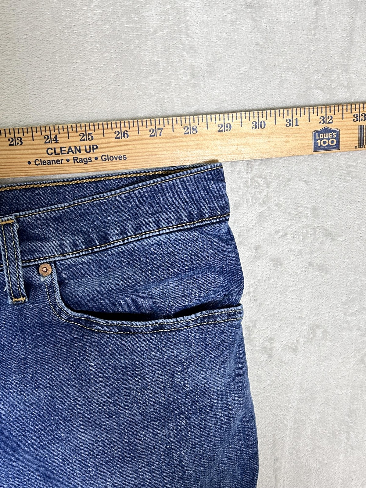 Levi’s 541 Athletic Taper Fit Jeans Men’s 52×30 All Seasons Tech Stretch Denim