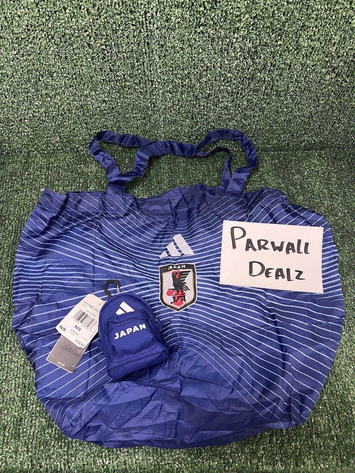 Adidas Japan National Football Soccer Team 2026 Home Packable Bag KC0757