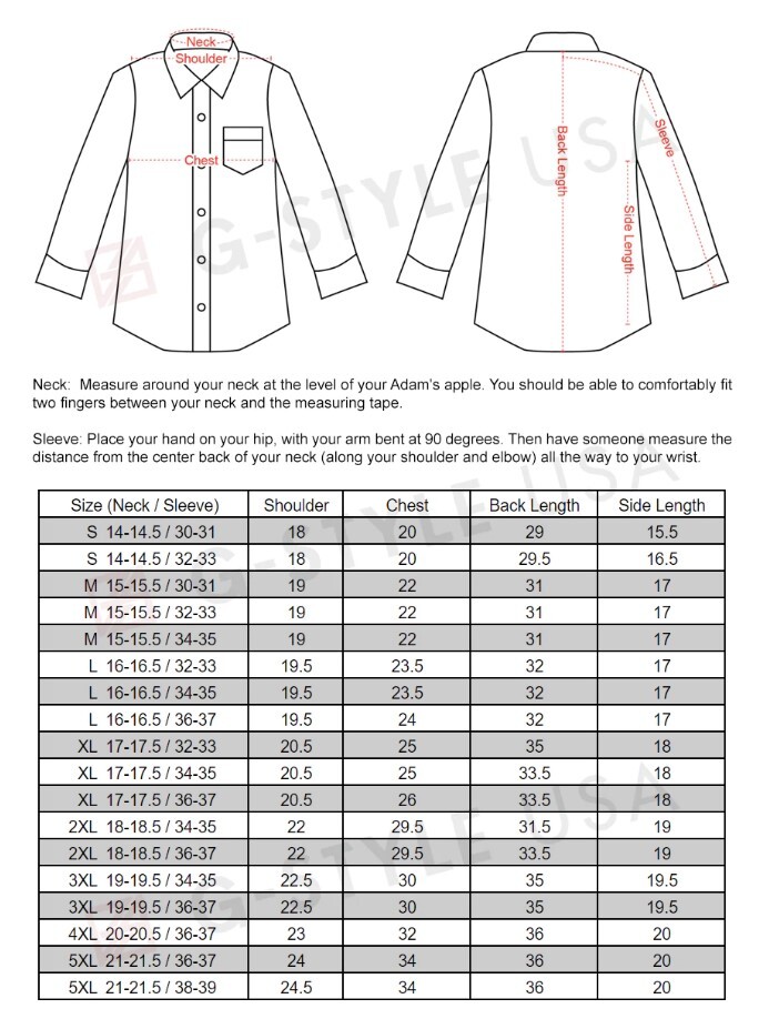 New Men’s Regular Fit Short Sleeve Solid Color Dress Shirts – 23 colors