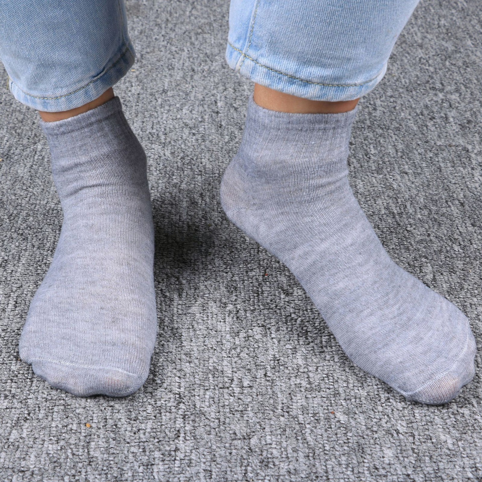 Lot 3-12 Pairs Mens Womens Ankle/Quarter Socks Cotton Crew Socks Casual Size New