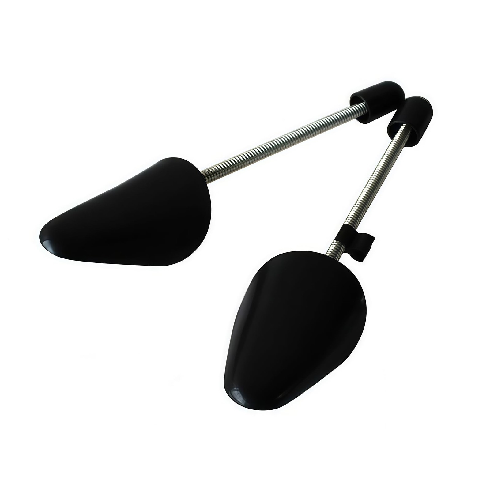 1Pair 27cm/10.6inch Women Size Black Plastic Portable Adjustable Spring Shoe …