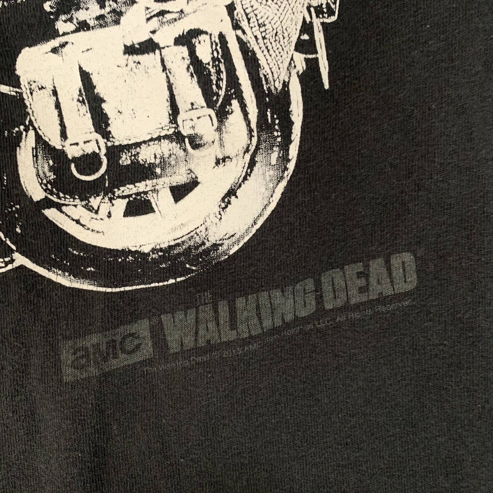 Fight or Die Black T-Shirt Walking Dead Daryl Dixon Delta Pro Weight Mens M