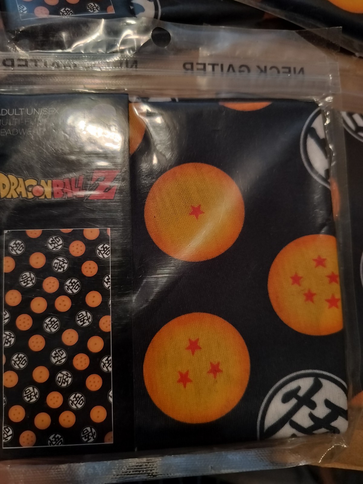 Dragonball Z Neck Gaiter Mask Face Cover Adult Unisex Multi Use