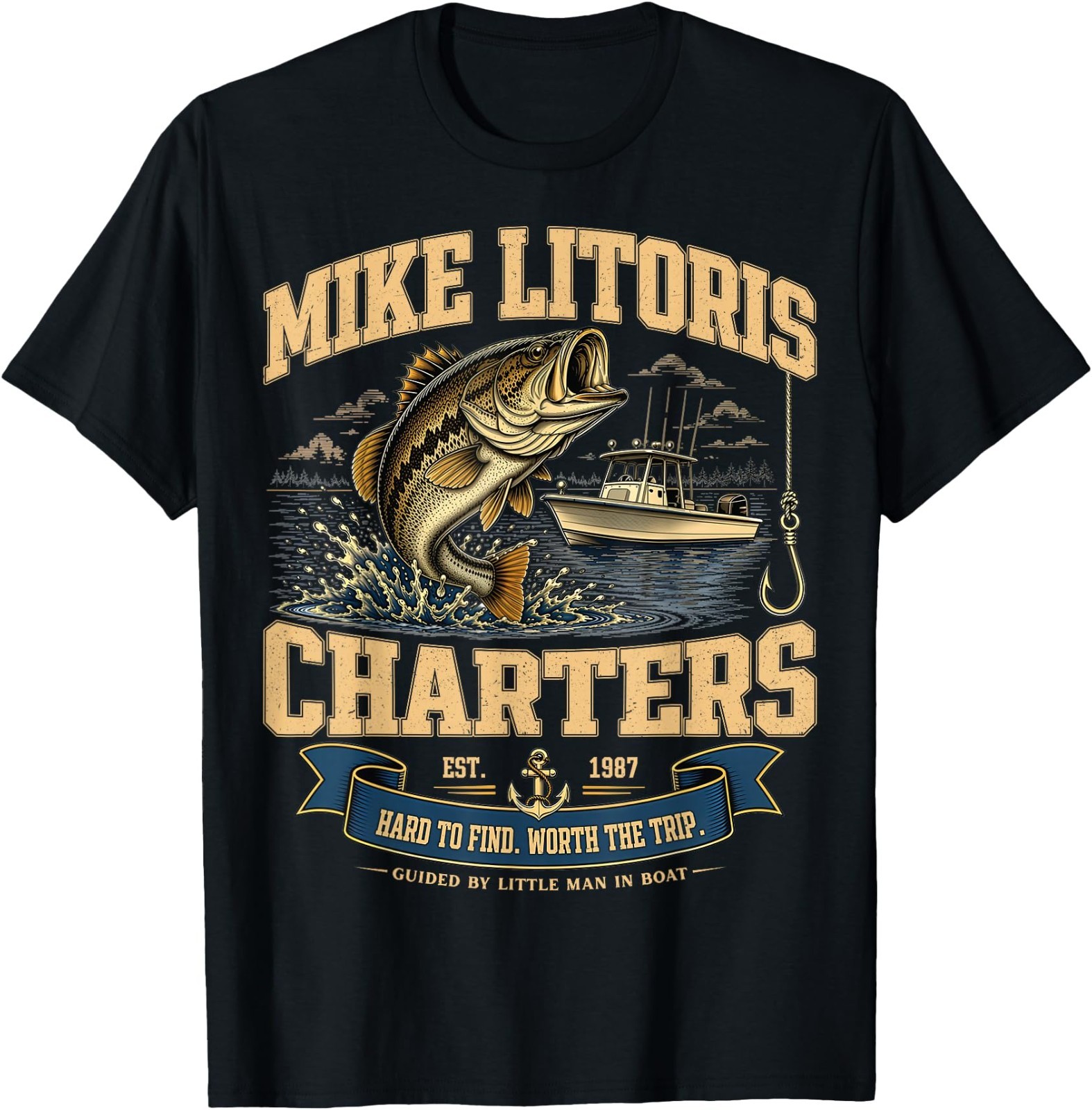 Mike Litoris Funny Adult Humor Innuendo Joke Gag Gifts UNISEX Cotton Tshirt