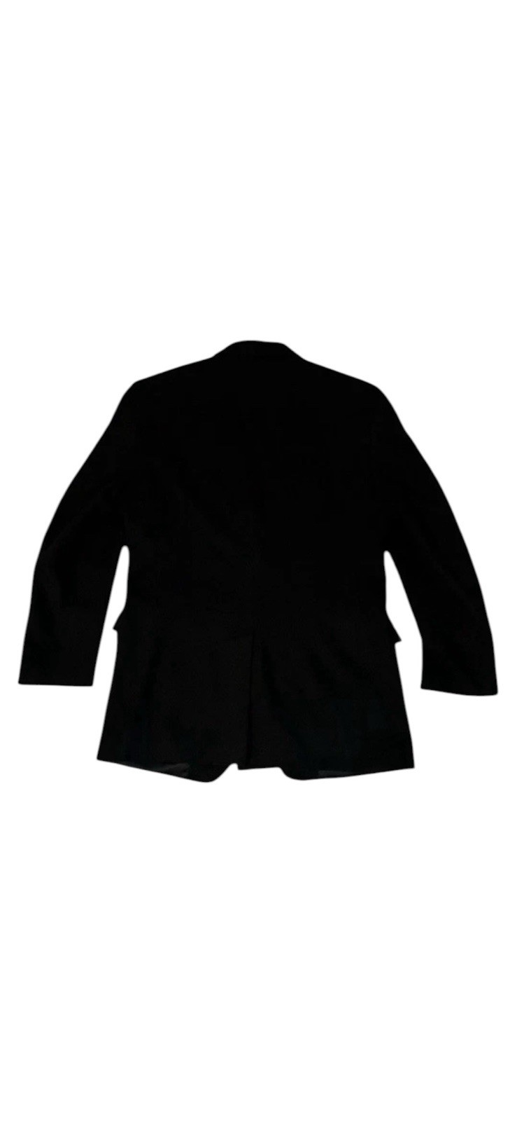 Jos A Bank 100% Camel Hair Sport Coat Blazer Black Mens 42L 2 Button Classic
