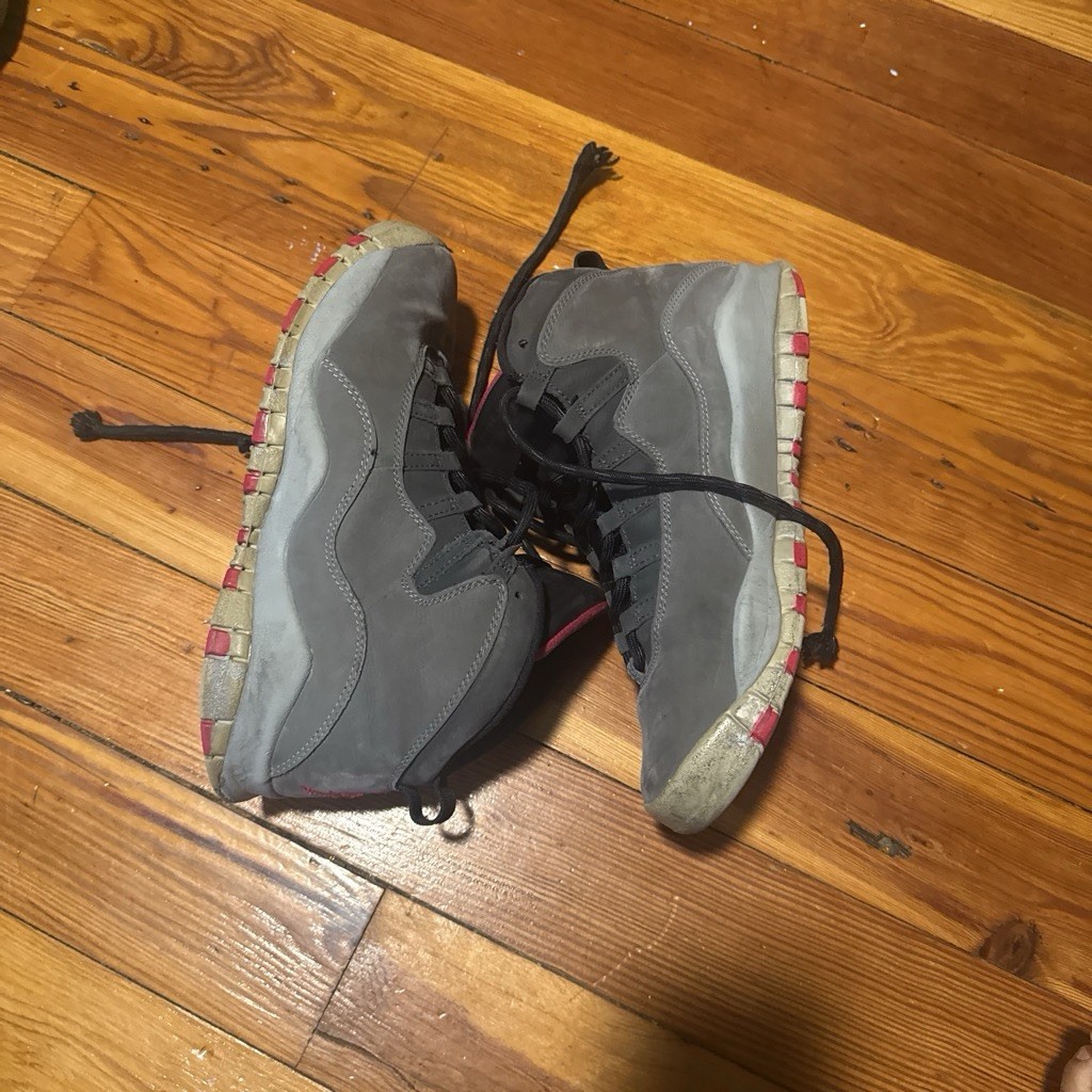 Size 7 (GS) – Jordan 10 Retro Mid Smoke Grey