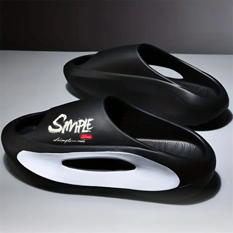 Men Slippers EVA Non Slip Slides Fashion Casual Summer Sandals Shoes Beach Gift